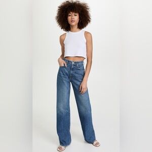 MOTHER The Maven Heel Wide-Leg Jeans sz 30